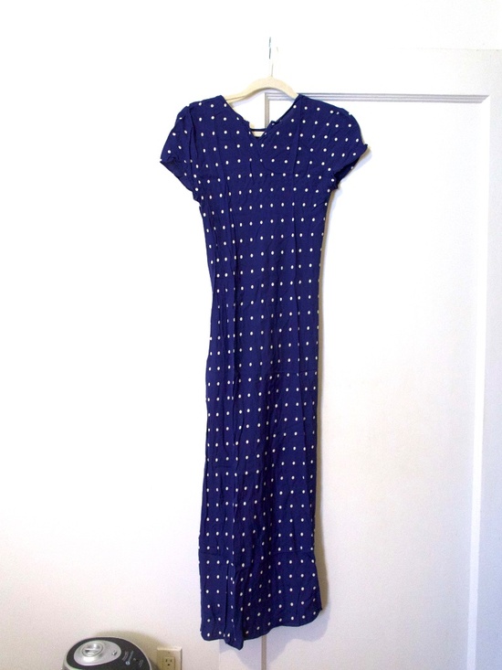 Reformation Jennifer blue dress - Picture 3 of 7